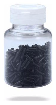 Boite de 500 Embouts de cable de frein CableStop Workshop BBB Noir