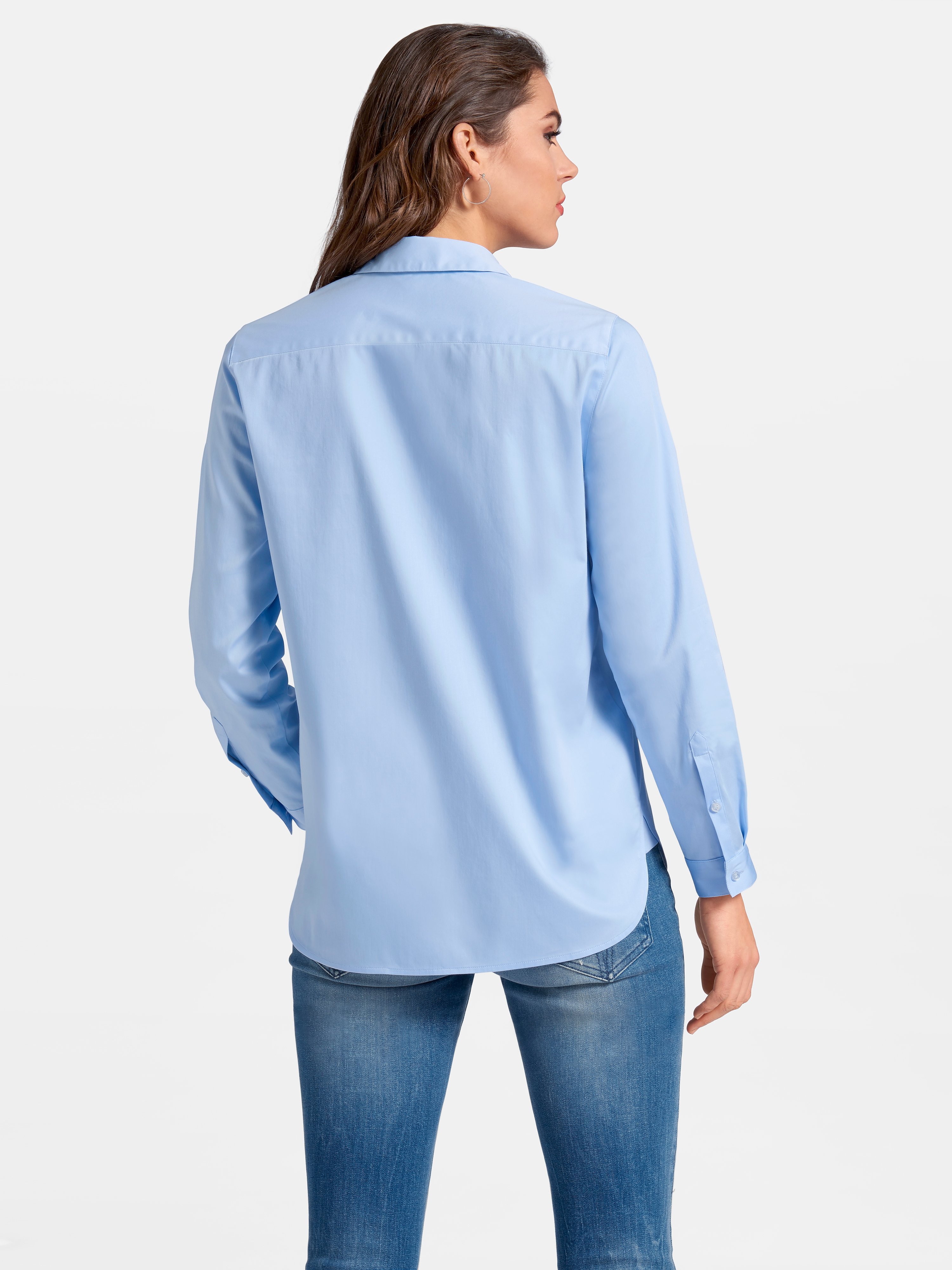 Bluse im Oversized-Schnitt