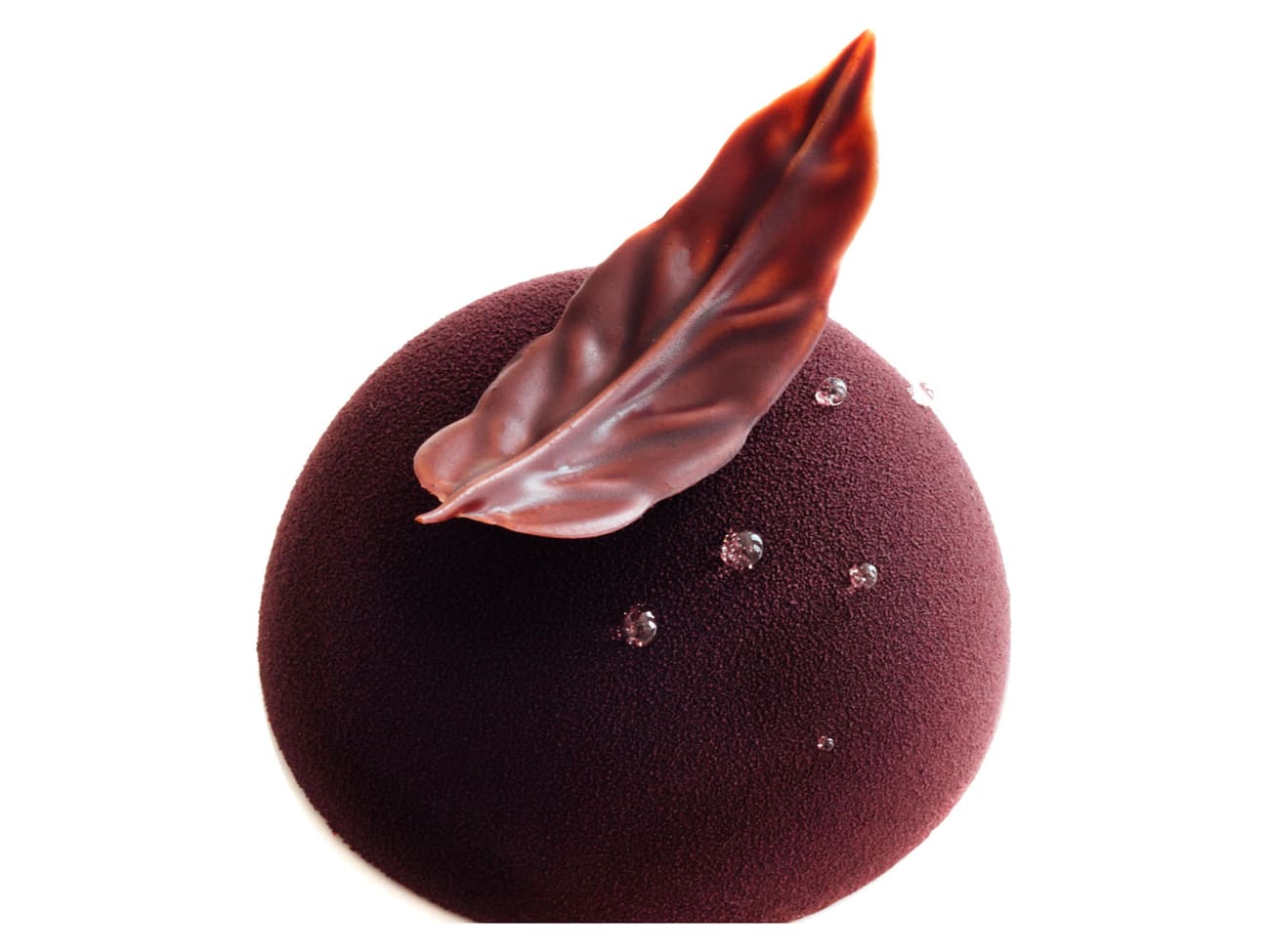 Peigne à chocolat - Décor pétale - Martellato