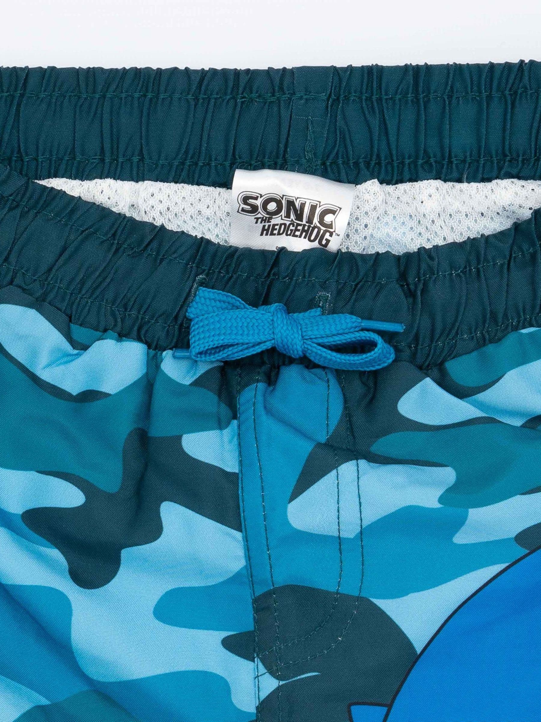 Vanilla Underground jongenszwemshort met Sonic The Hedgehog-licentieprint