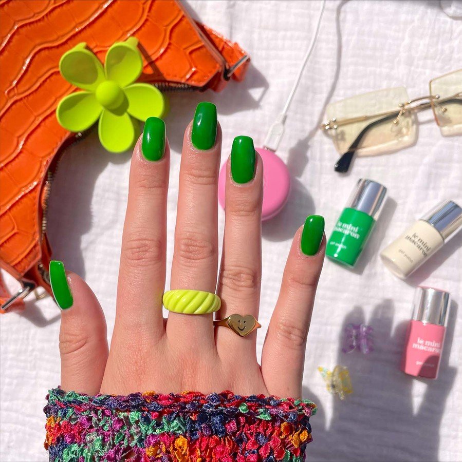 Le Mini Macaron Single Gel Polish Ever Green 8,5ml
