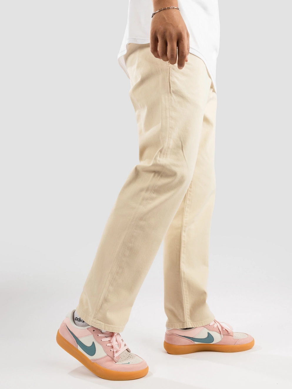 Denim Project Chino Denim Pants bleached sand