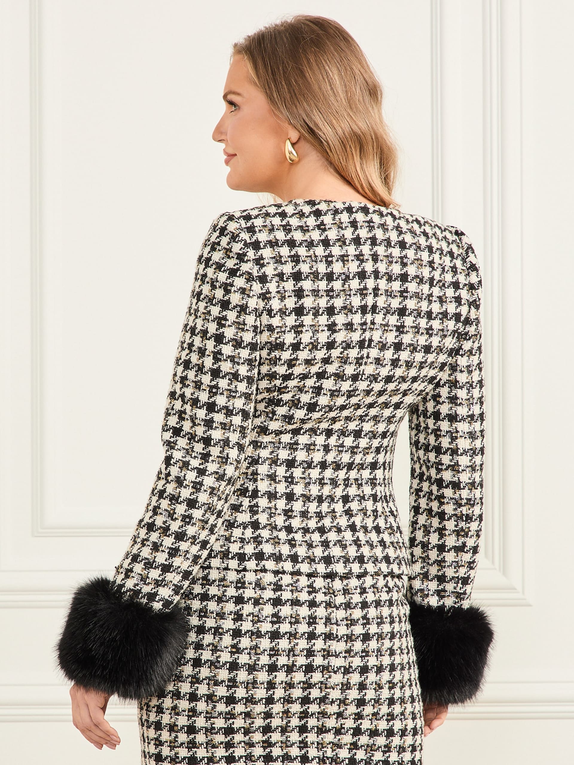 Jaqueta de tweed secreta