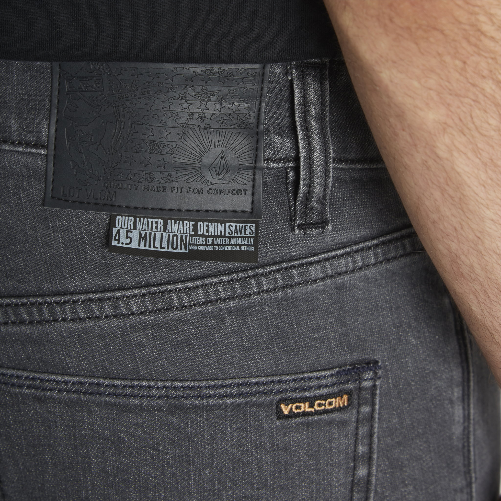 Volcom Vorta Denim Dirty Vintage Indigo