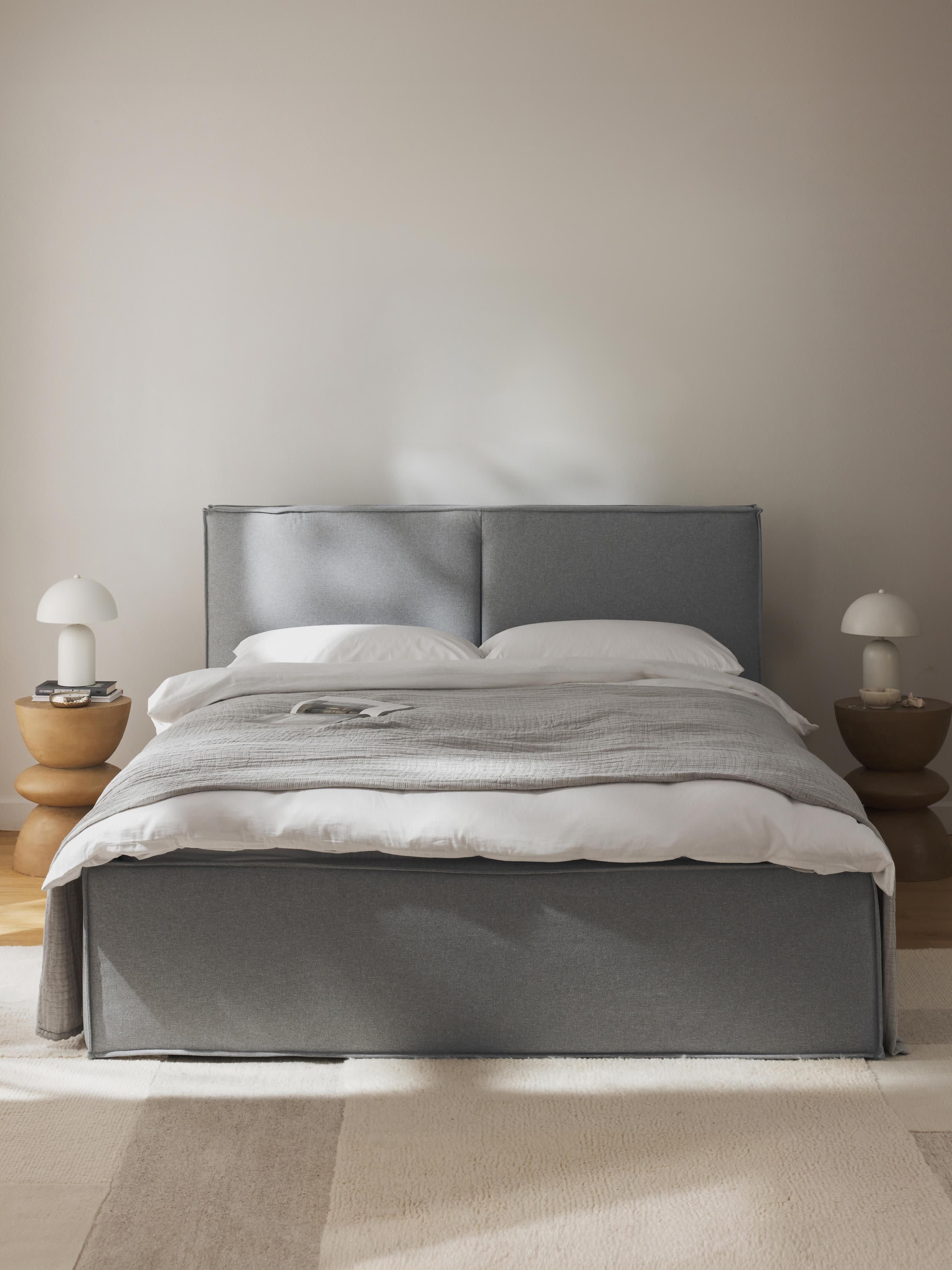 Gestoffeerd bed Dream met opbergruimte