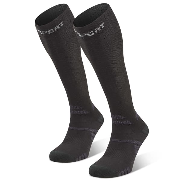 Chaussette compression BV SPORT TREK COMPRESSION EVO NOIR/GRIS
