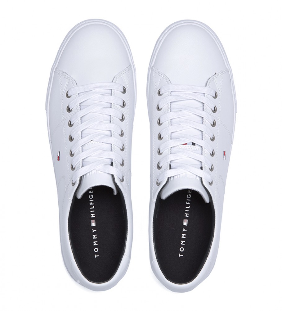 Tênis Tommy Hilfiger Essential de couro, branco