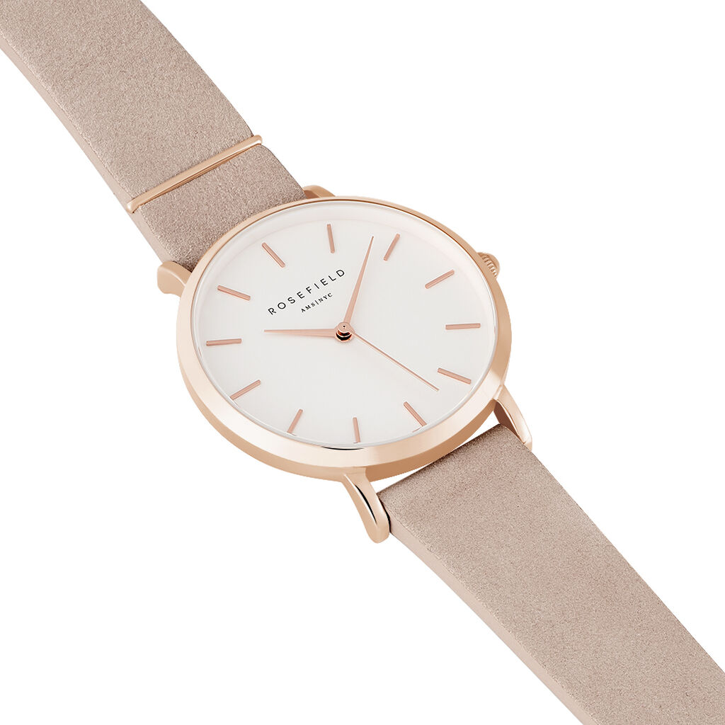 Montre Rosefield West Village Blanc