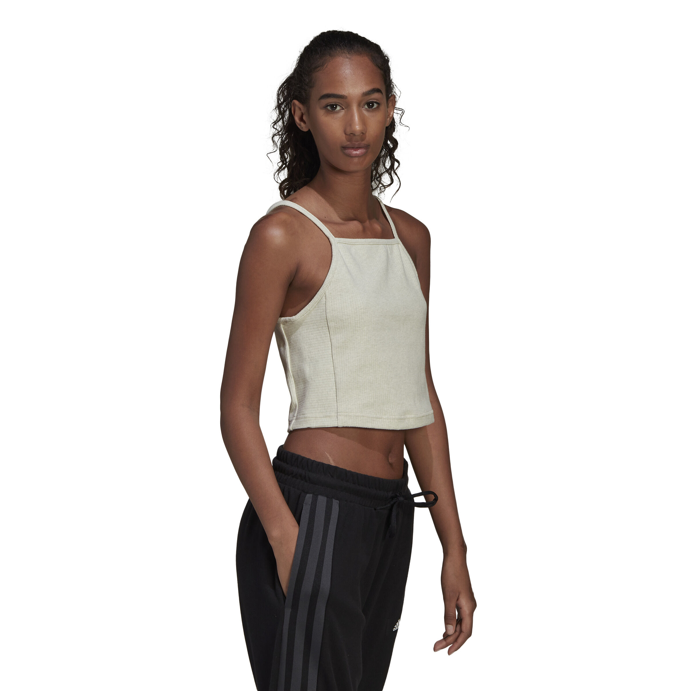 adidas Studio Lounge Summer Débardeur Tank Top Femmes - Vert