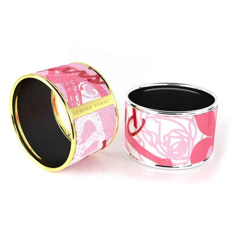Legend Vogue - Bracelet Bangle Or Jaune Exotic Romance Mallow Paris Rose