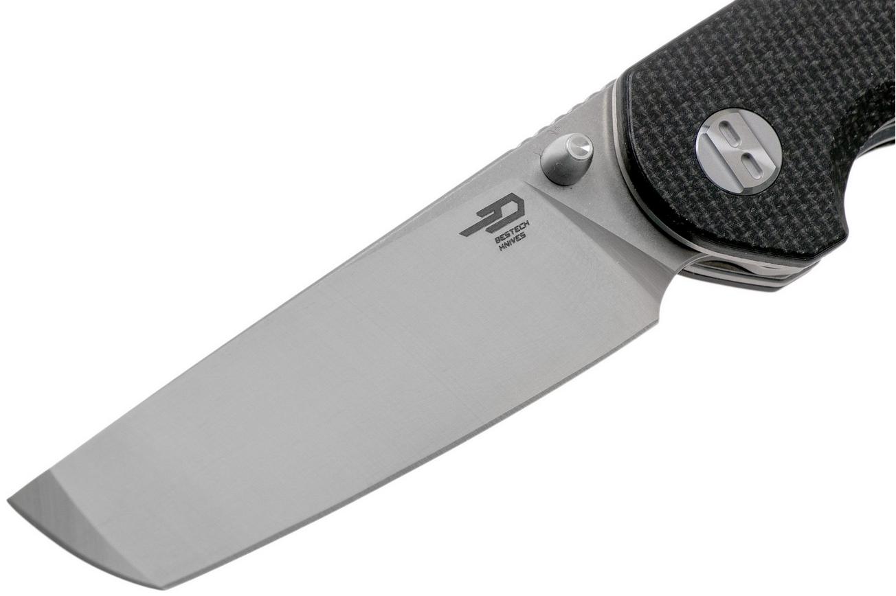 Bestech Sledgehammer BG31C Black Micarta, Two Tone zakmes