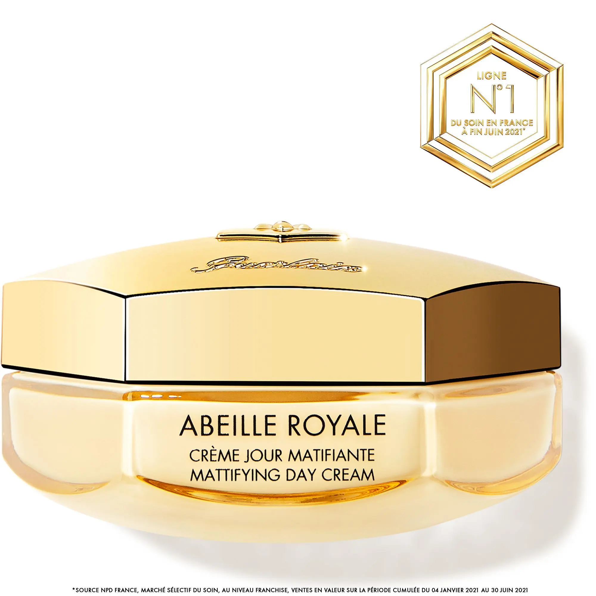 Guerlain - Abeille Royale Crème Jour Matifiante Raffermit, Lisse, Corrige les imperfections- Soin de jour