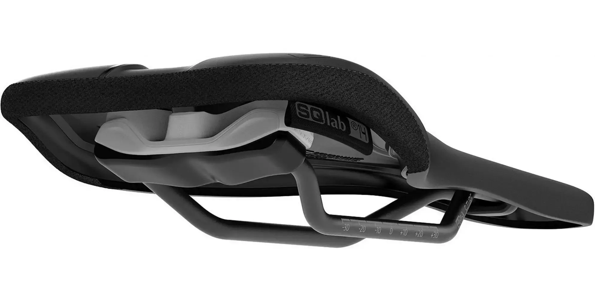 SQlab 614 Ergowave Active 2.1 S-Tube Fietszadel Zwart