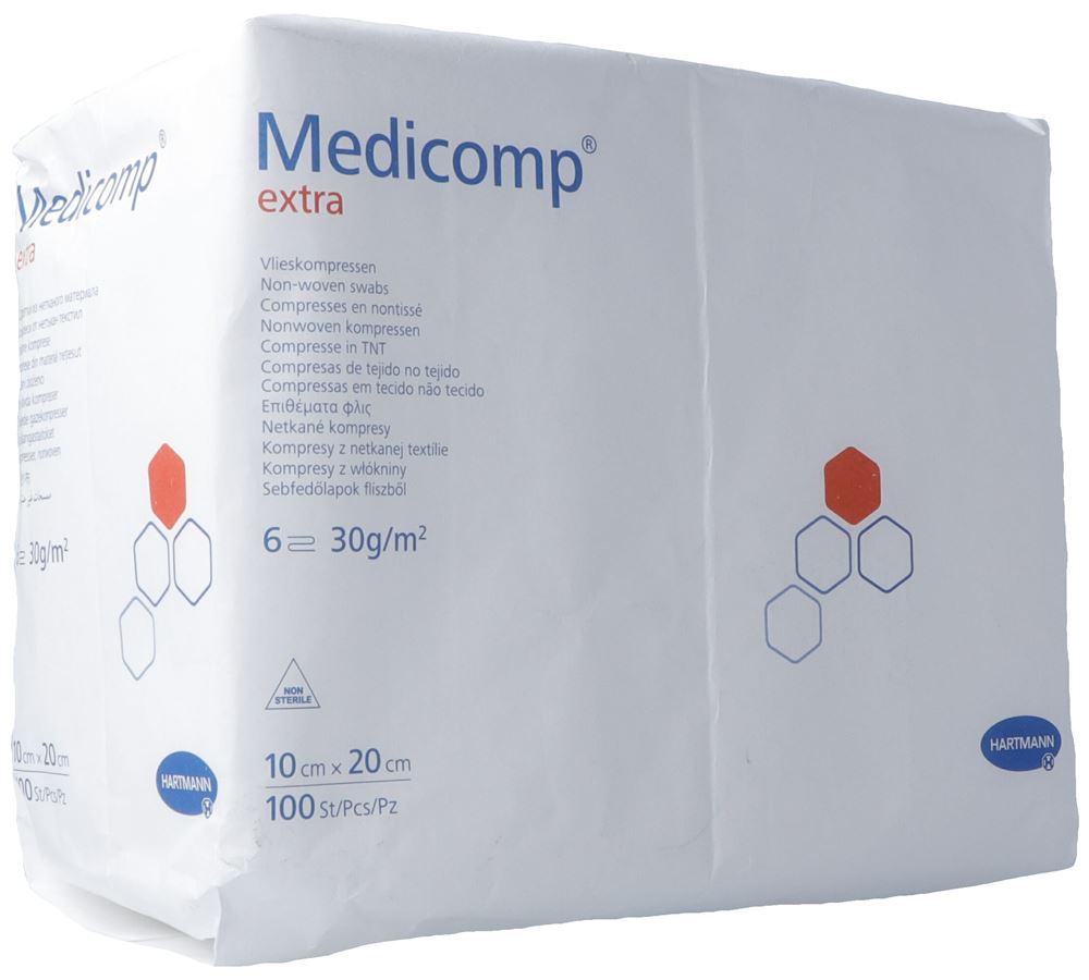 Medicomp Extra 6 fach S30<br>100 Stück, Beutel, 10x20cm, unsteril