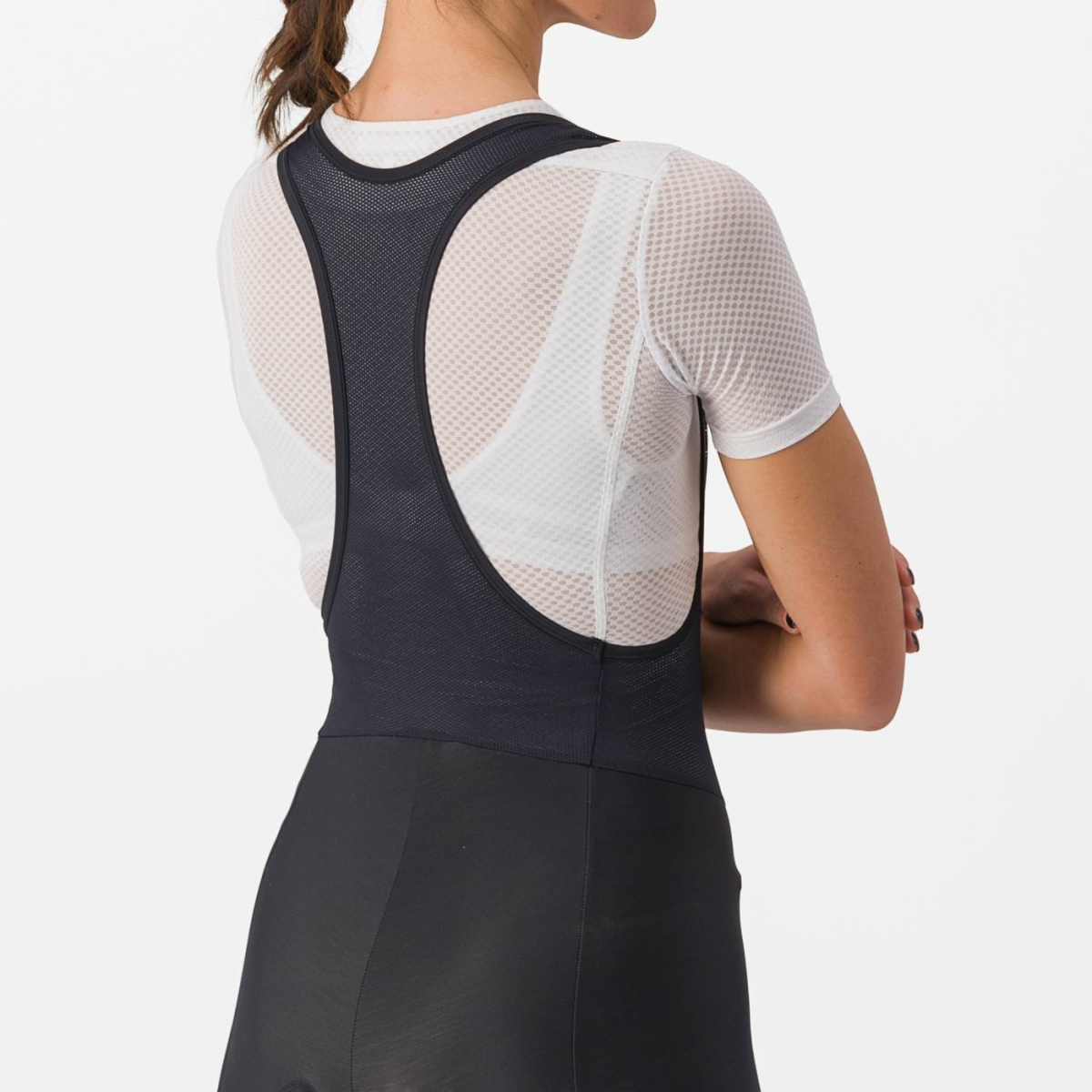 Castelli Entrata bibtights sort dame
