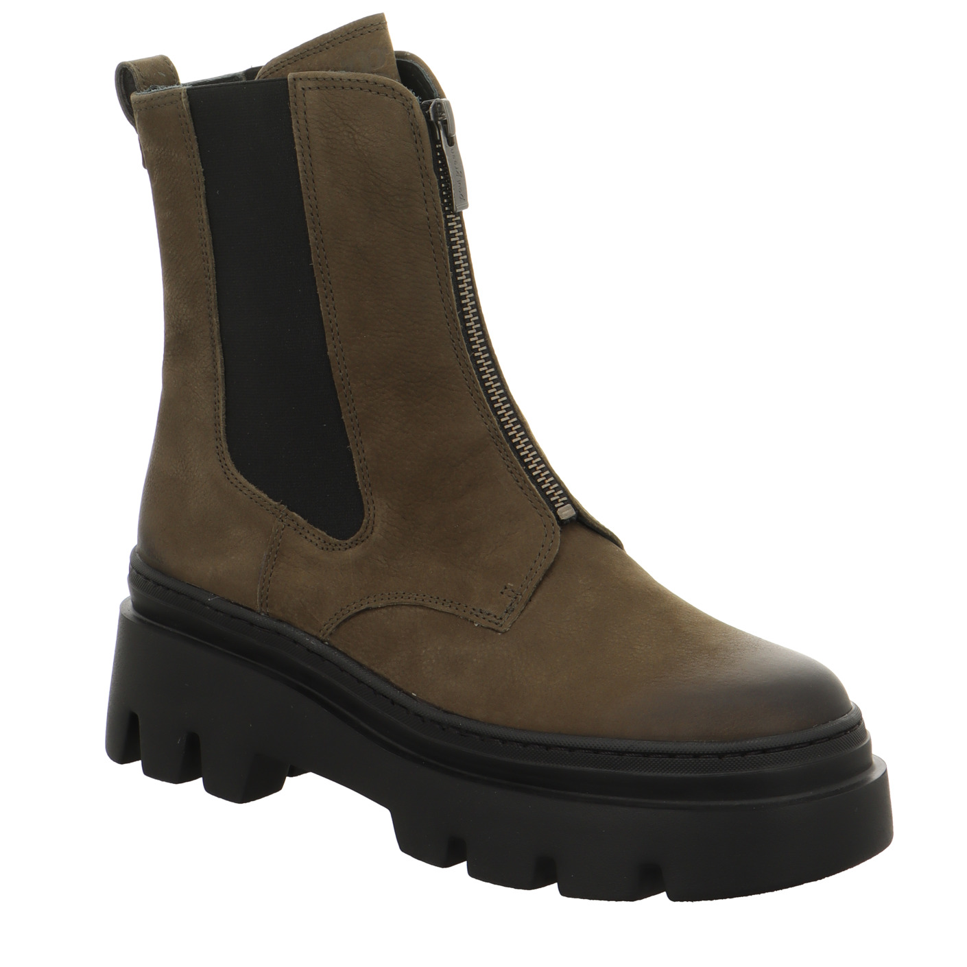 Stiefeletten gruen