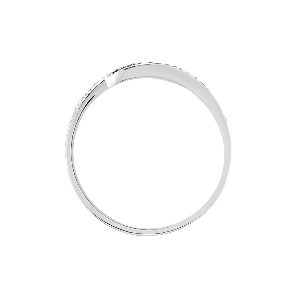 Bague Kateryn Argent Blanc Oxyde De Zirconium