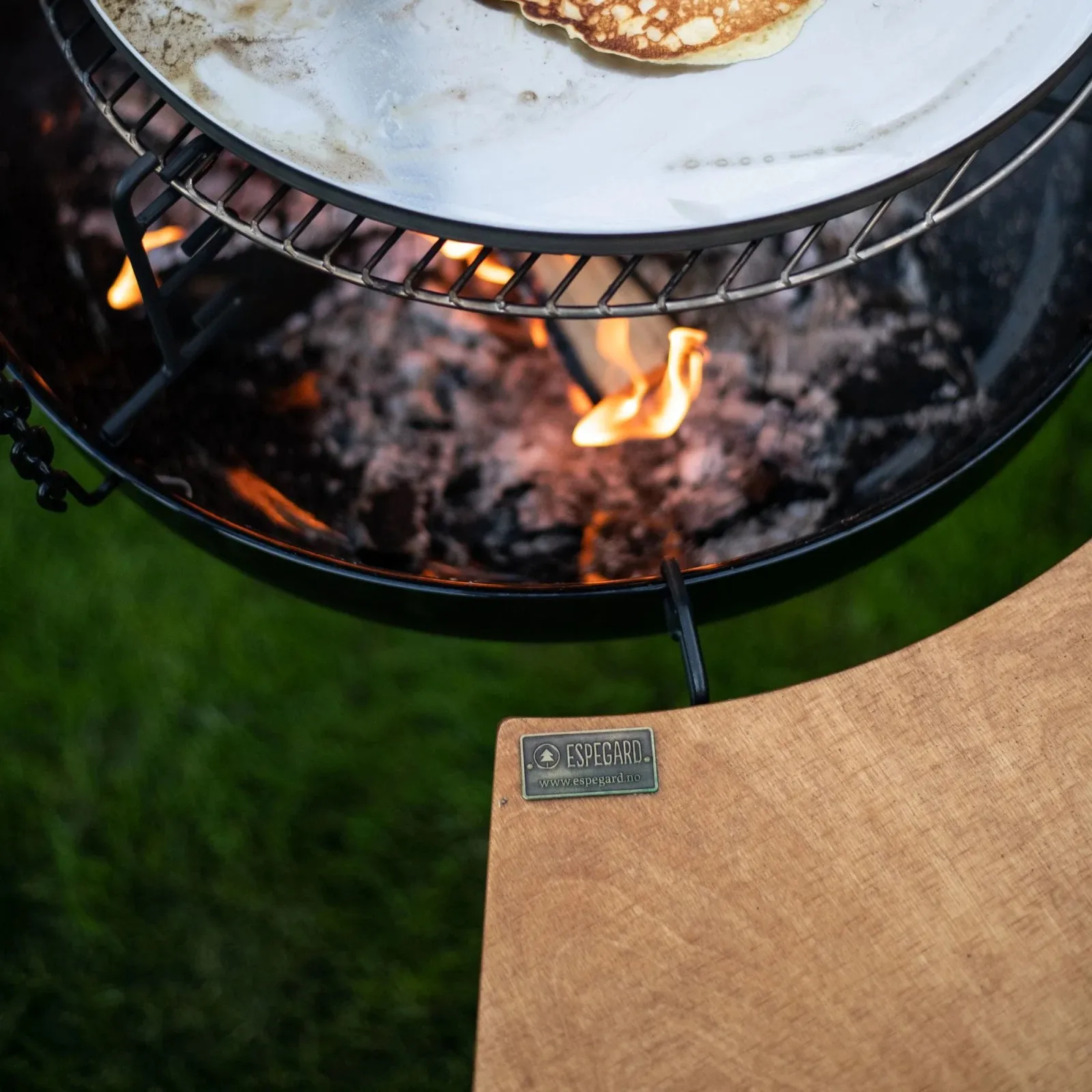 Espegard Sidebord for bålpanne/fyrfat Birch