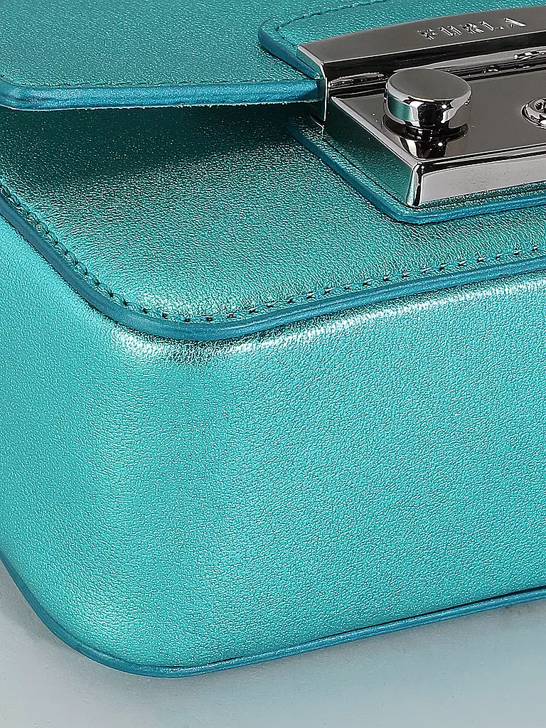 FURLA Ledertasche - Mini Bag METROPOLIS hellblau