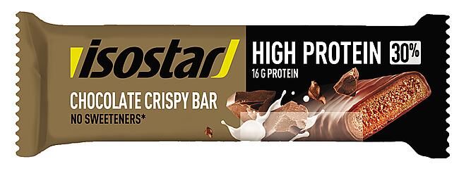 ISOSTAR - BARRES HIGH PROTEIN 30 % CHOCOLAT CRISPY