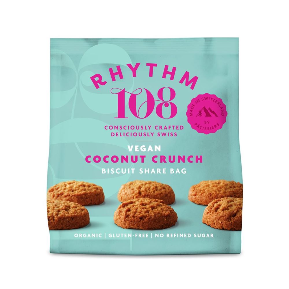 Rhythm108 Coconut Cookie<br>135 g, Beutel