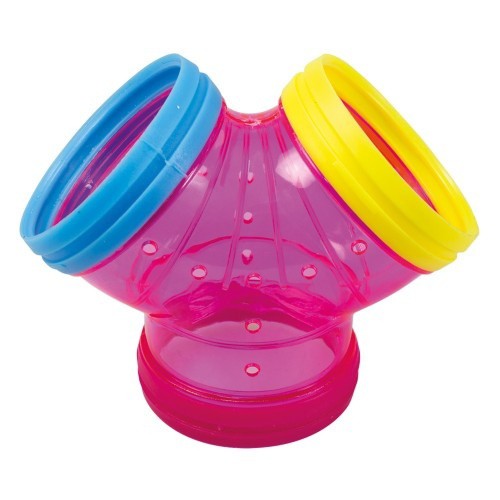 Kit de reposição com curvas em Y para roedores, rosa