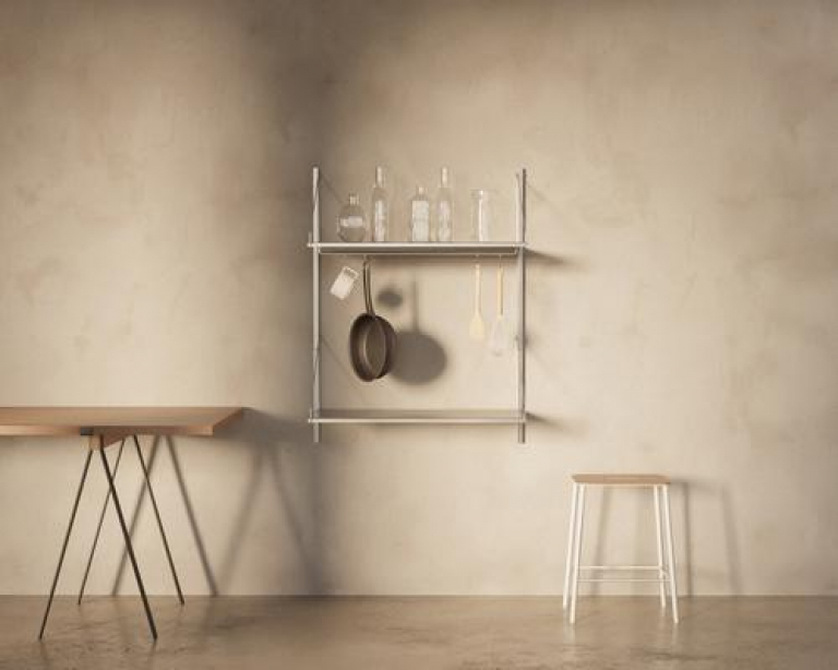 Frama Shelf Library H1084 Hanger wandkast roestvrijstaal