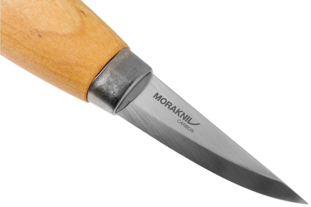 Mora Wood Carving 120 Carbon, houtsnijmes