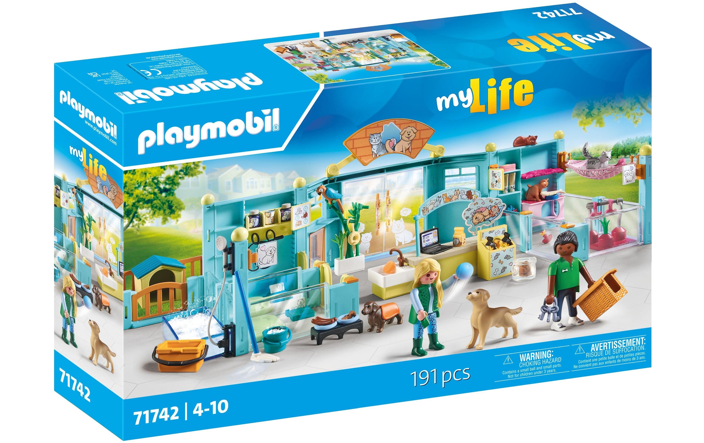 Playmobil® Spielbausteine »My Life Tierhotel 71742«