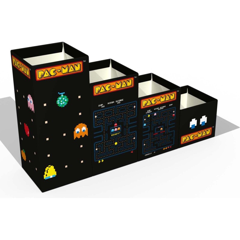 Quo Vadis - Pot à crayons - Pac man - 13196 cm - par 2