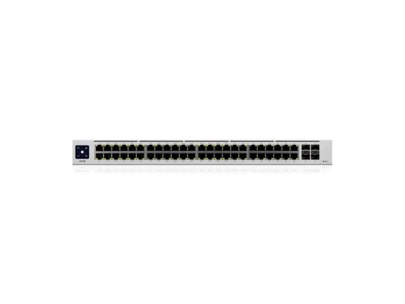 Ubiquiti UniFi Switch USW-48-POE - Switch - Administreret - 48 x 10/100/1000 (32 PoE )   4 x Gigabit SFP - monterbar på stativ, desktop - PoE  (195 W)