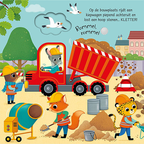 Uitgeverij usborne geluidenboek laten we gaan!