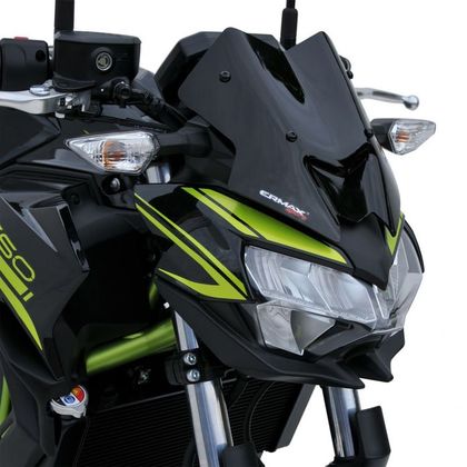 Saute vent Ermax Hypersport 25 cm - Noir