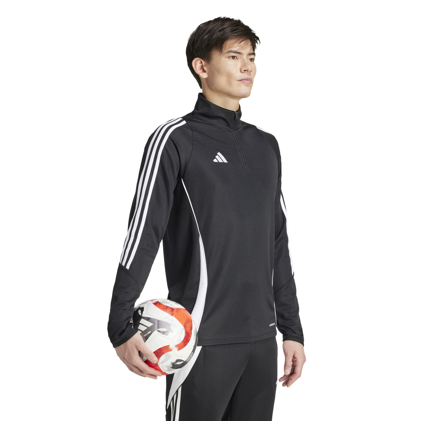 Adidas Tiro 24 Trainingstrui 1/4-Zip Zwart Wit
