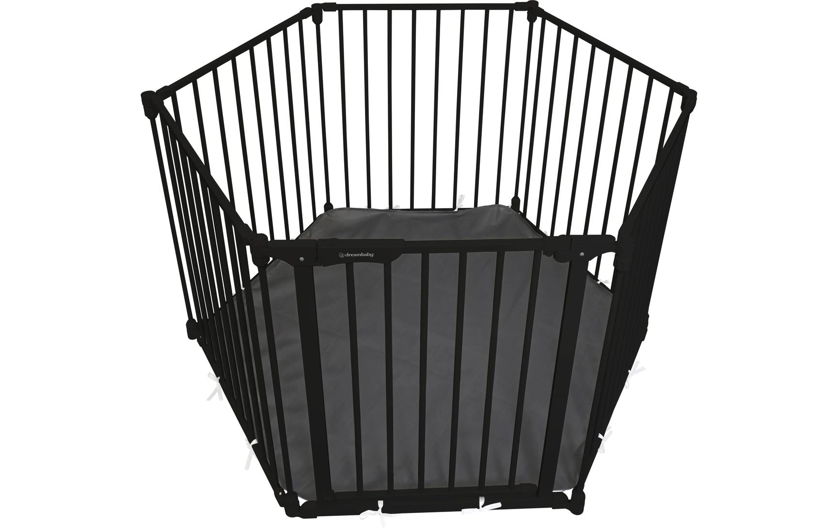 Laufgitter Discovery 6 Paneele Converta Schwarz<br>Laufgitter vielseitig einsetzbar