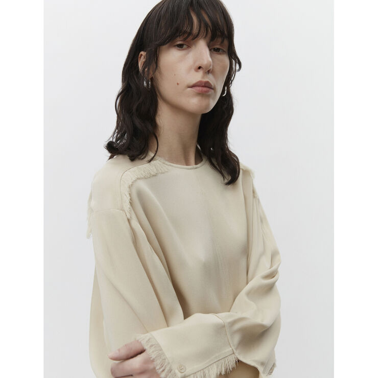DAY Birger et Mikkelsen Debbie - Matte Crepe Brown rice