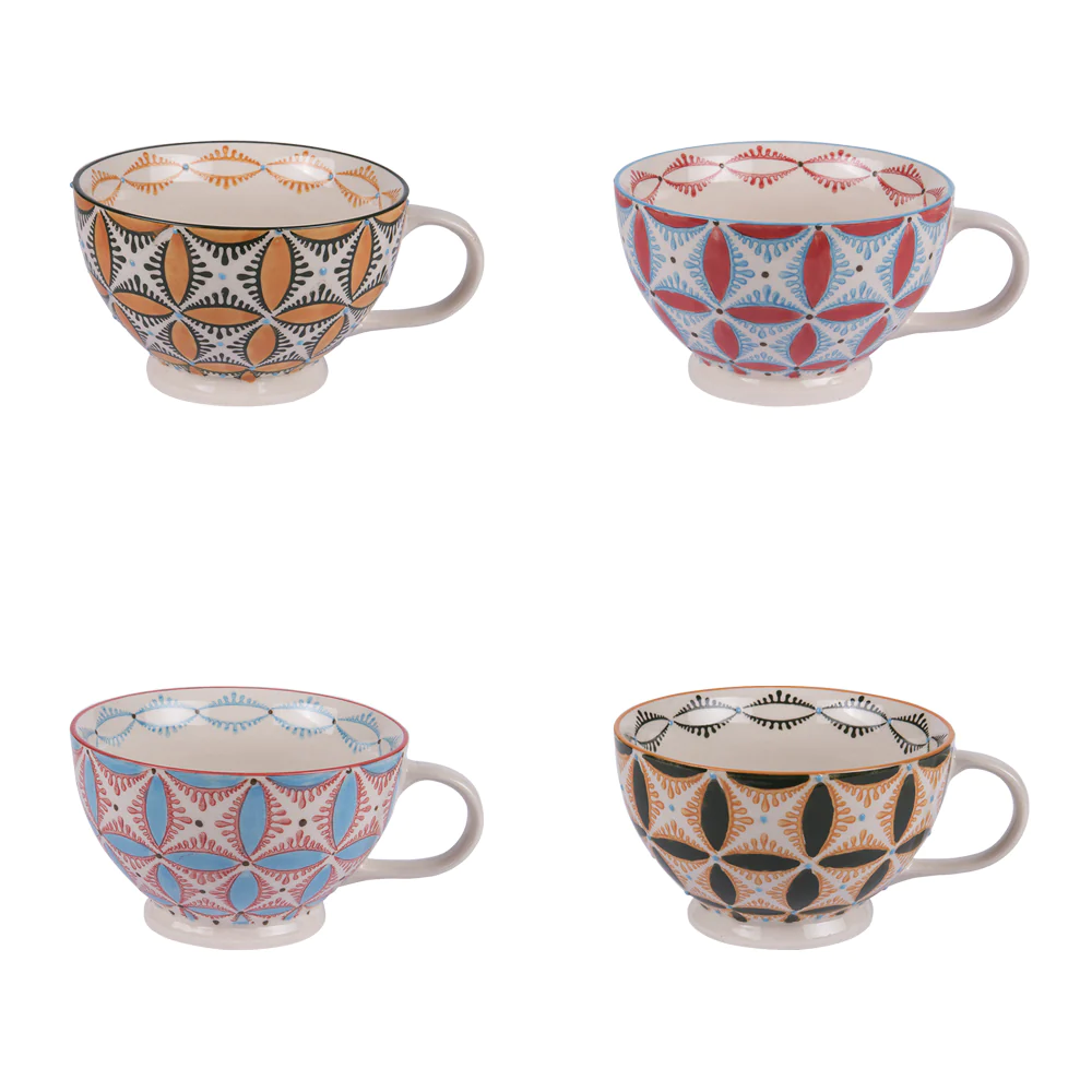 Coffret de 4 déjeuners Séville 32 cl Table passion