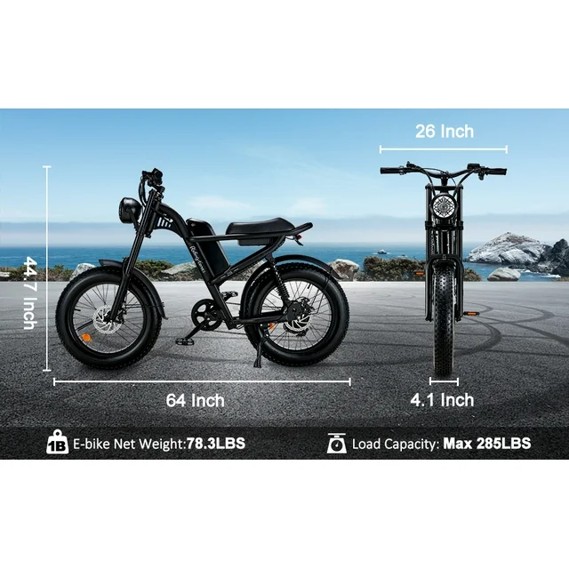 Ridingtimes Z8 Snow Ebikes for Adults, 20