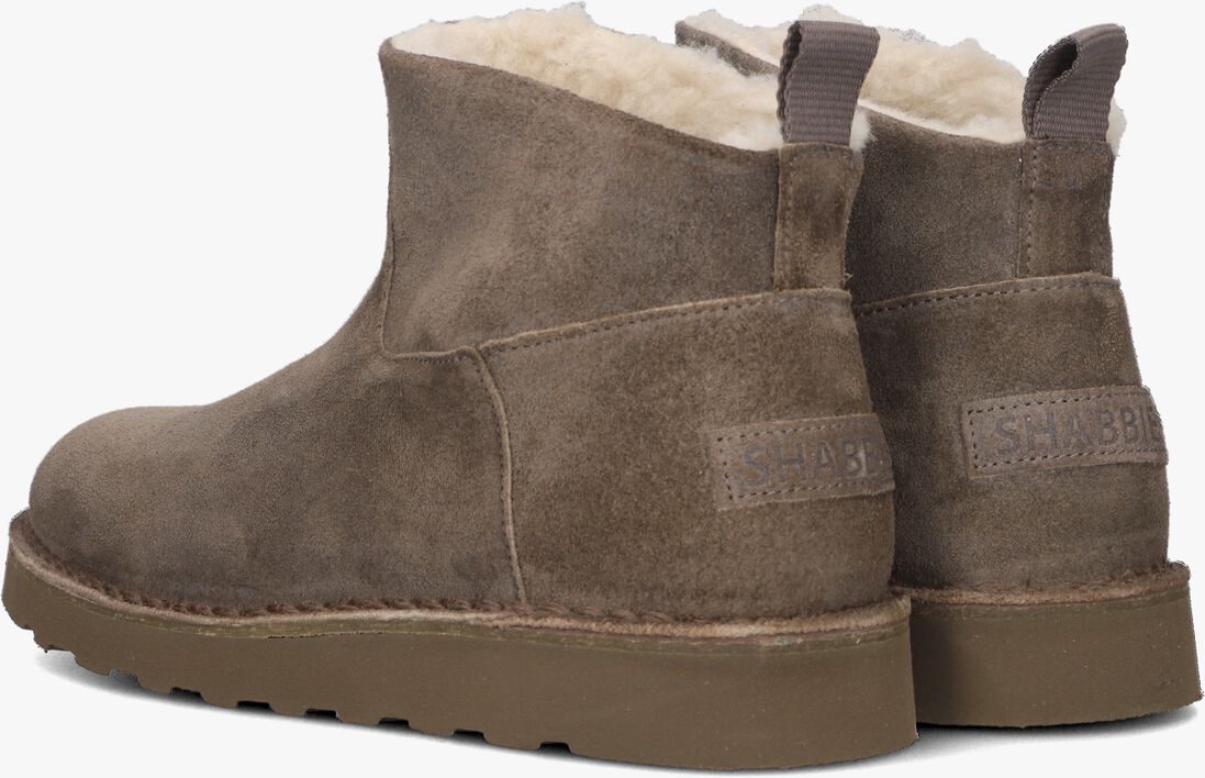 SHABBIES taupe shabbies enkelboots palissa ankle boot
