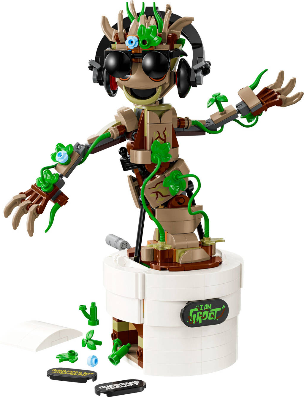 Heel mooiMarvel Dansende Groot Bouwbaar Guardians of the Galaxy Speelgoed voor Kinderen 76297 Super Heroes Marvel