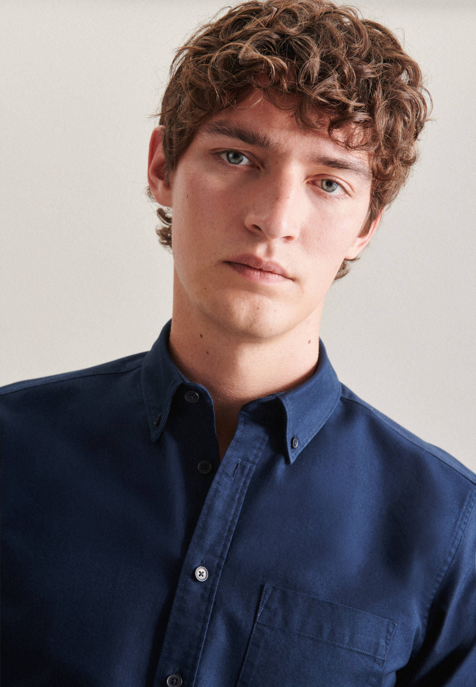 Seidensticker| Herren Casual Hemd Schwarze Rose