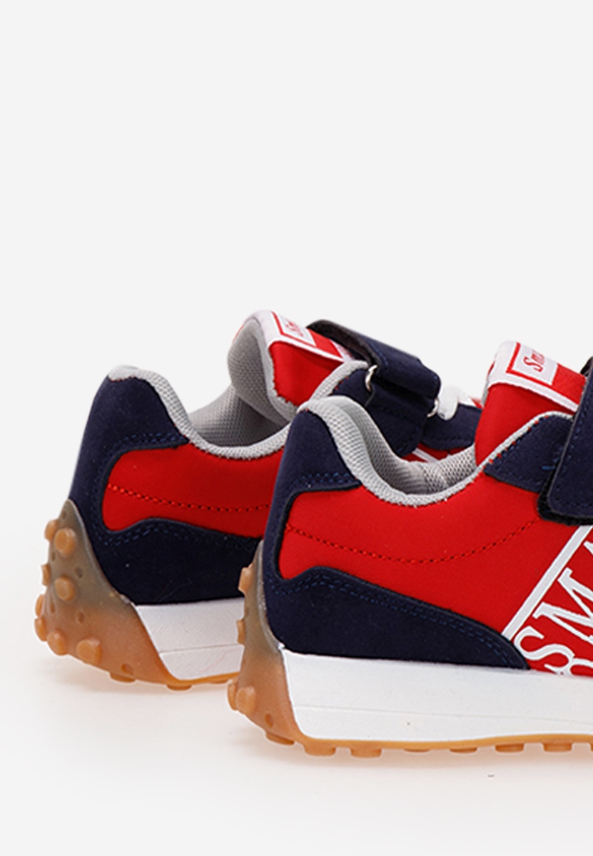 Chaussures de sport enfants rouges Charge C