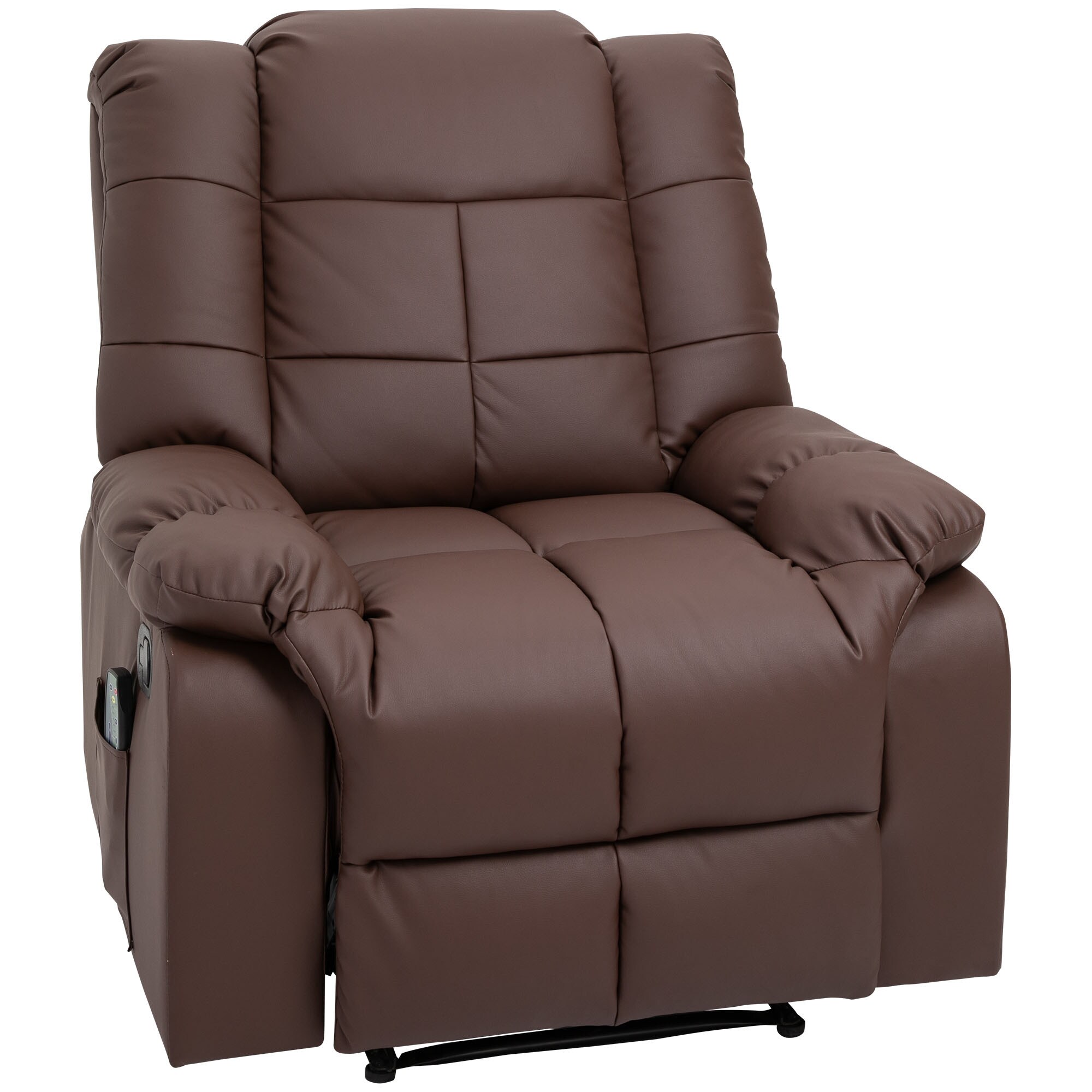 HOMCOM Massagesessel mit Liegefunktion und Fernbedienung 94B x 99T x 99H cm