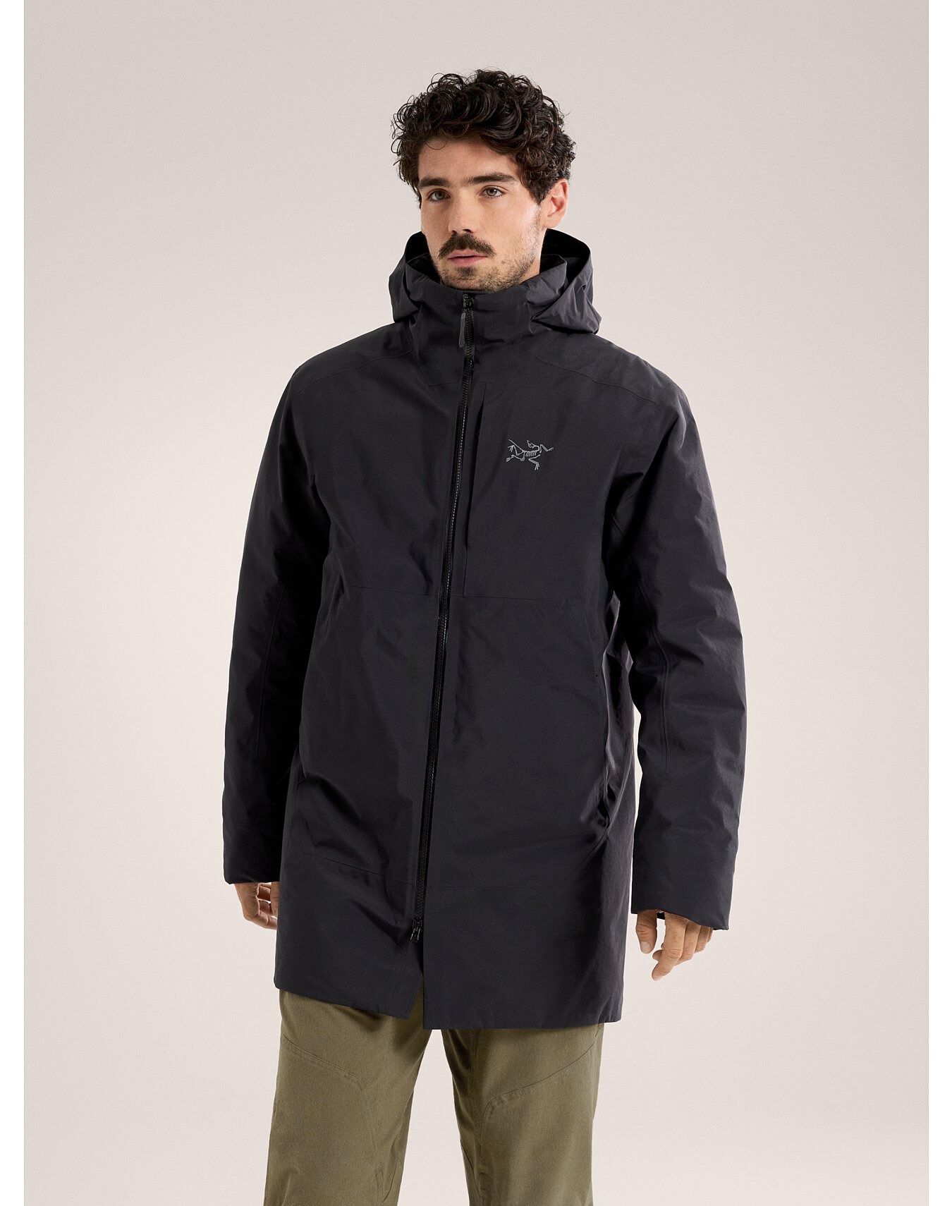Ralle Parka Herre Black