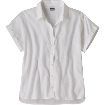 Patagonia Lightweight A/C Bluse White Damen