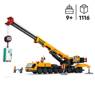 LEGO City 60409 Gul mobilkran
