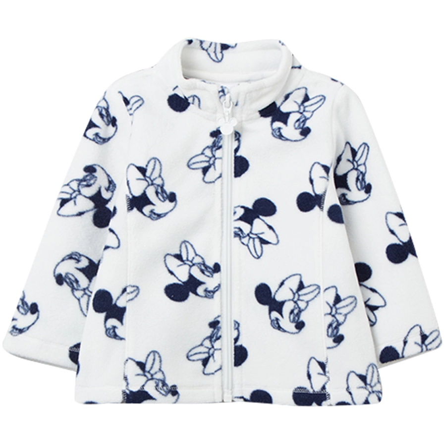 OVS Sweatjacke Minnie Mouse Alloverprint Bright White