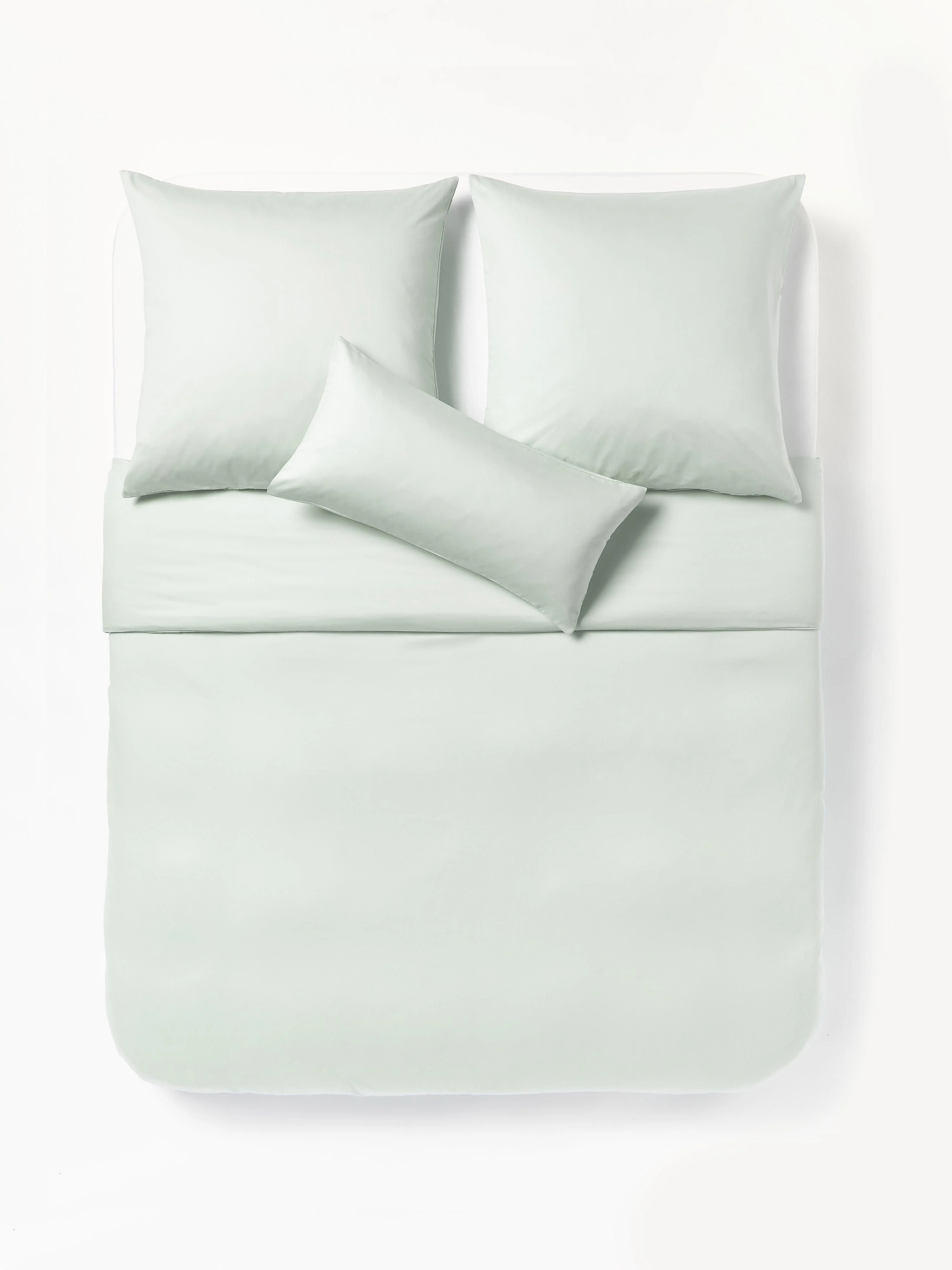 Katoensatijnen dekbedovertrek Comfort