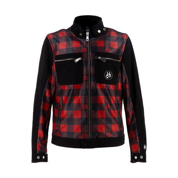 Helstons - Blouson Genesis Air Noir / Bleu / Rouge