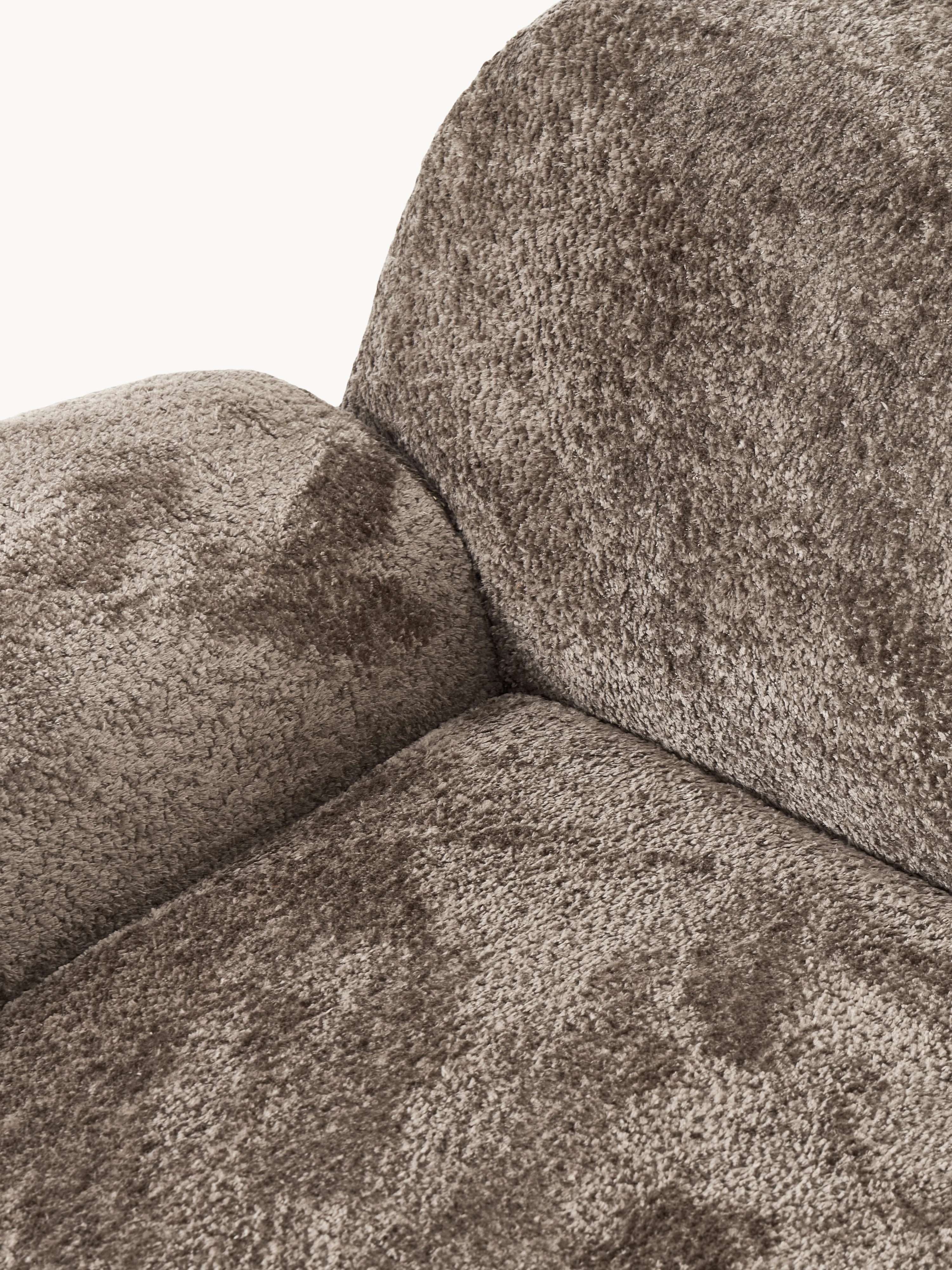 XL teddy bouclé loungestoel Wolke